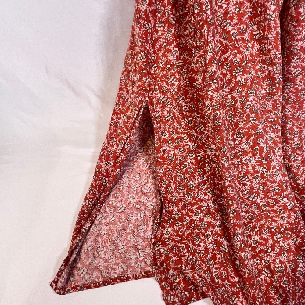 Sincerely Jules Red Floral Long Sleeve Dress - Picture 5 of 7